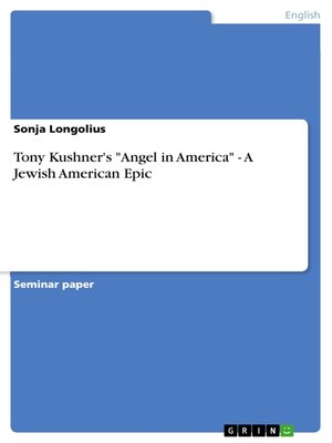 cover image of Tony Kushner's "Angel in America"--A Jewish American Epic
